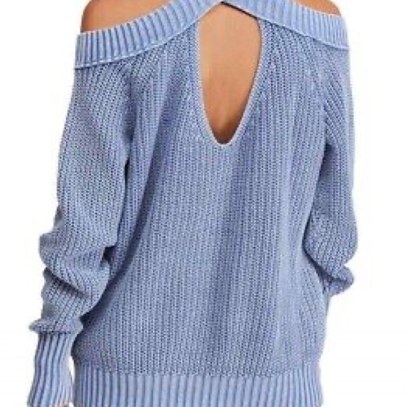 Free People Size L Half Moon Bay Sweater - Picture 2 of 5